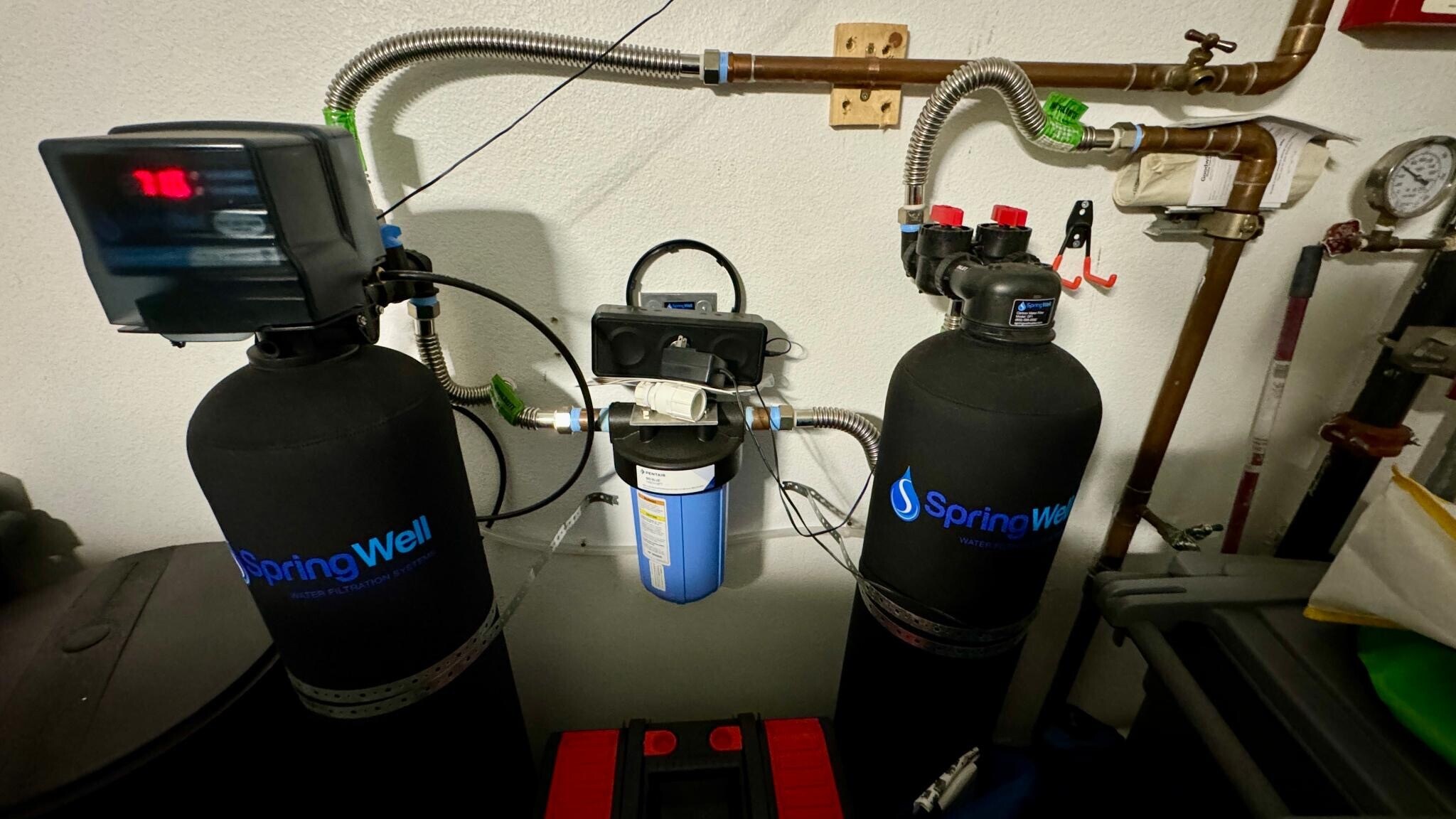Water softener and RO - 3624 Whitworth Dr