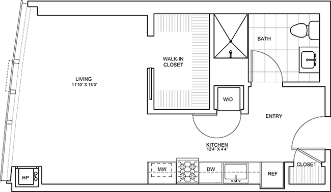Floorplan - 1000M