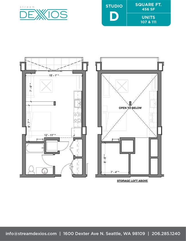 Units 107 & 111 - Stream Dexios