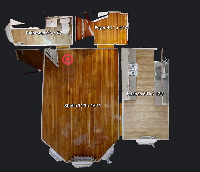 Building Photo - Avl NOW No Fee! Sunny, renovated Studio w/updated kitchen!