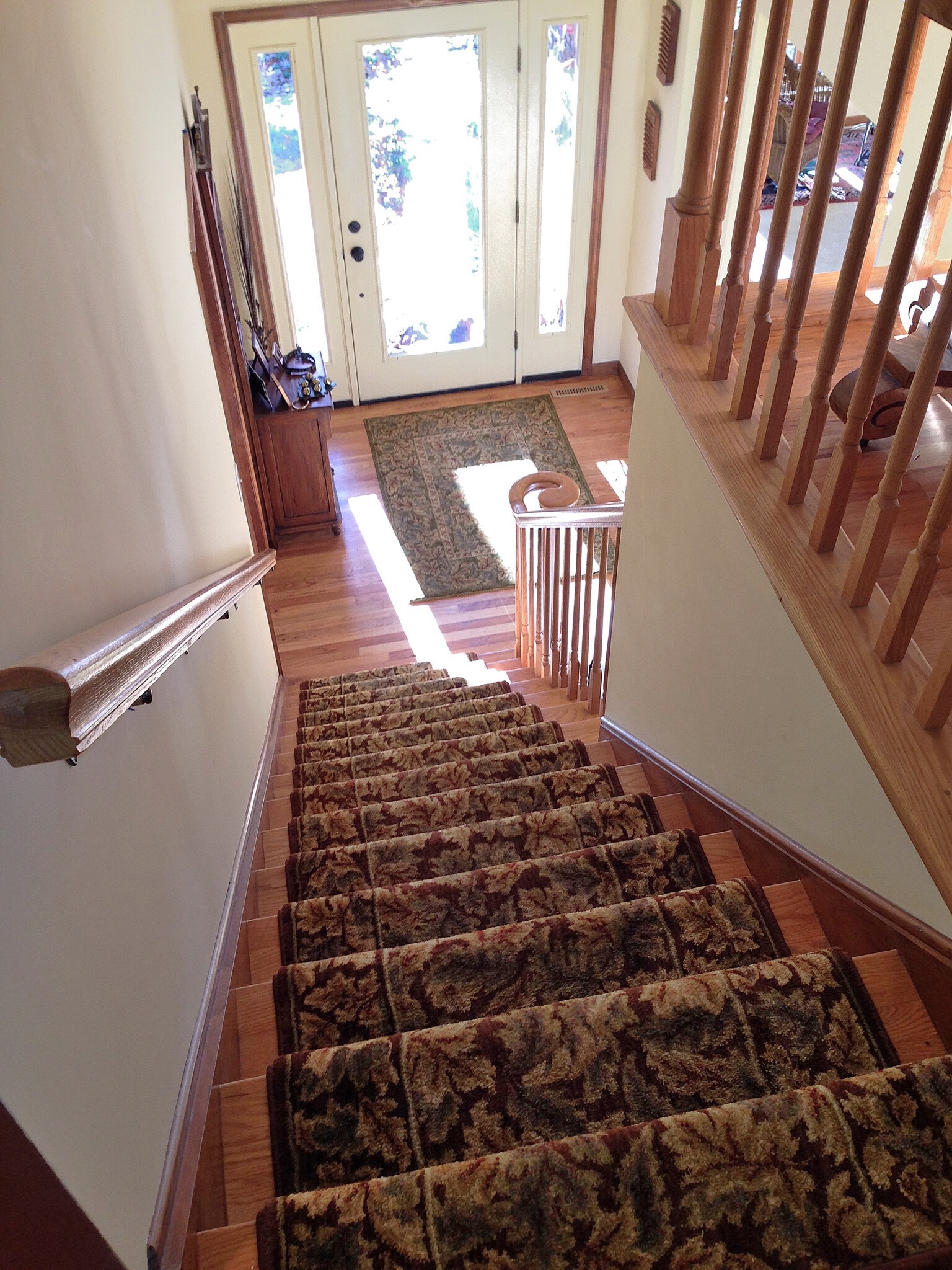 Stairs to Front Door - 19 Timber Ln
