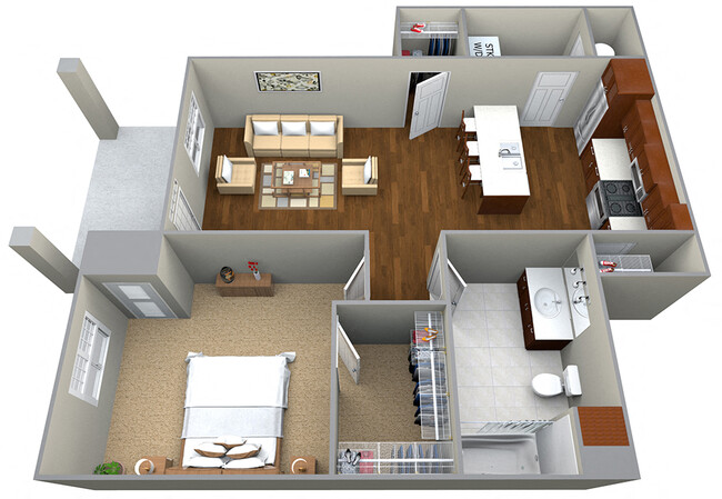 Floorplan - Cedar Place Apartments