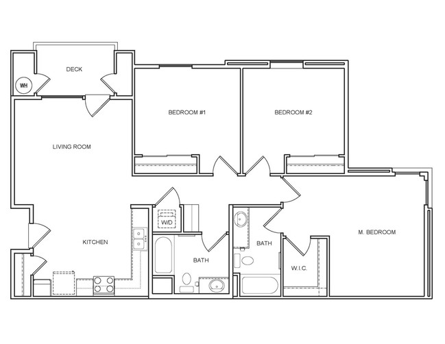 Floorplan - Anton Arcade Apartments