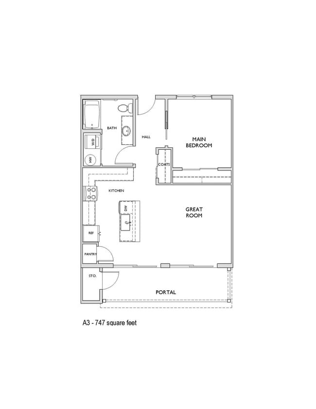 Floorplan - Acequia Lofts