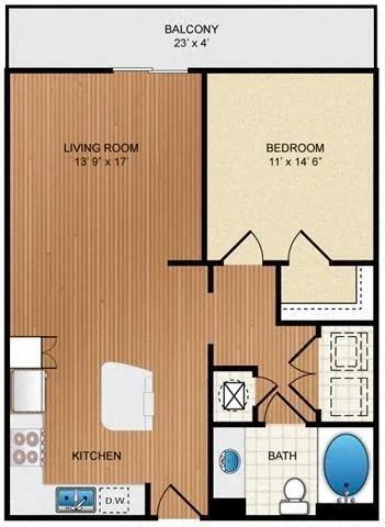 Floorplan - ibex at Uptown