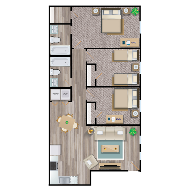 Floorplan - Verve 261