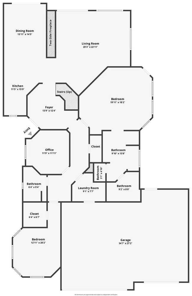 Building Photo - Gorgeous 2 Bed/2.5 Bath + Office w/ Lake V...