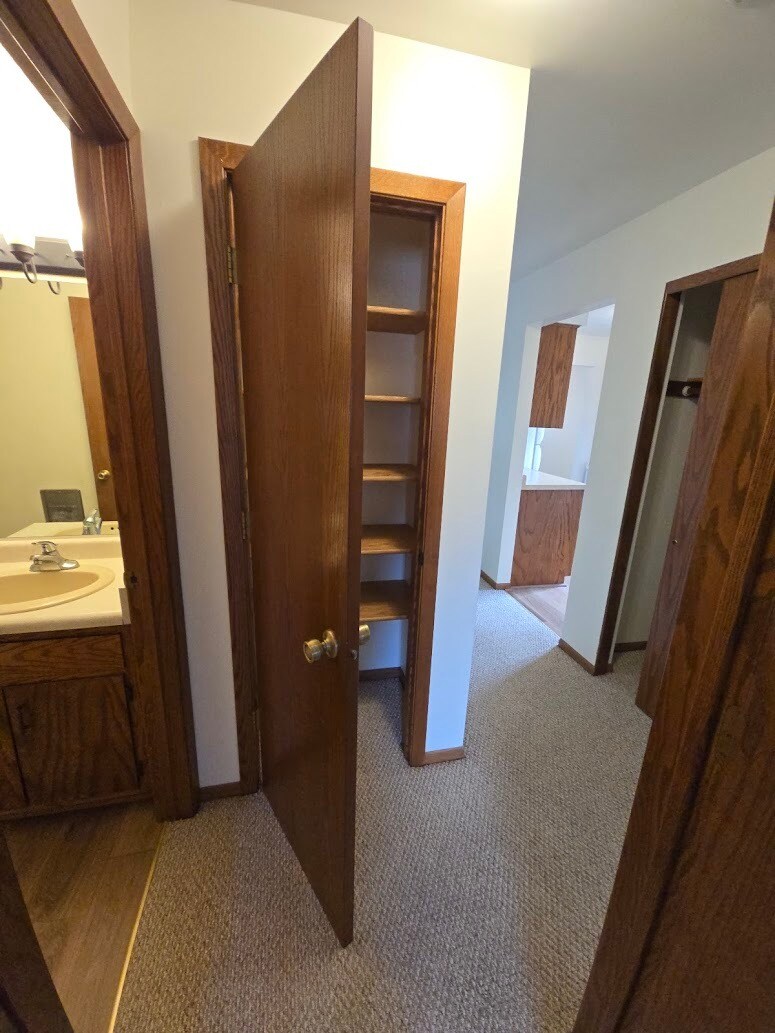 Hall view from bdrm 1 - 131 Maple Ave S