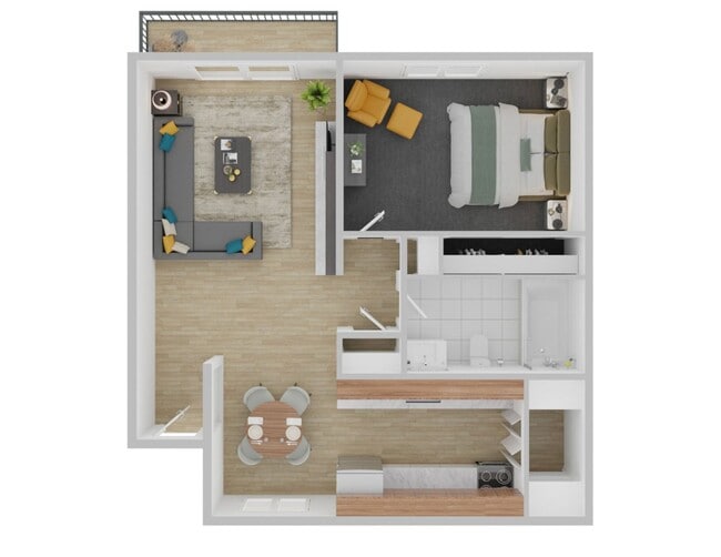 Floorplan - West on Murray Apartments