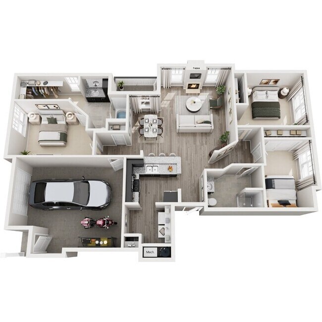 Floorplan - The Hamilton at Fishers