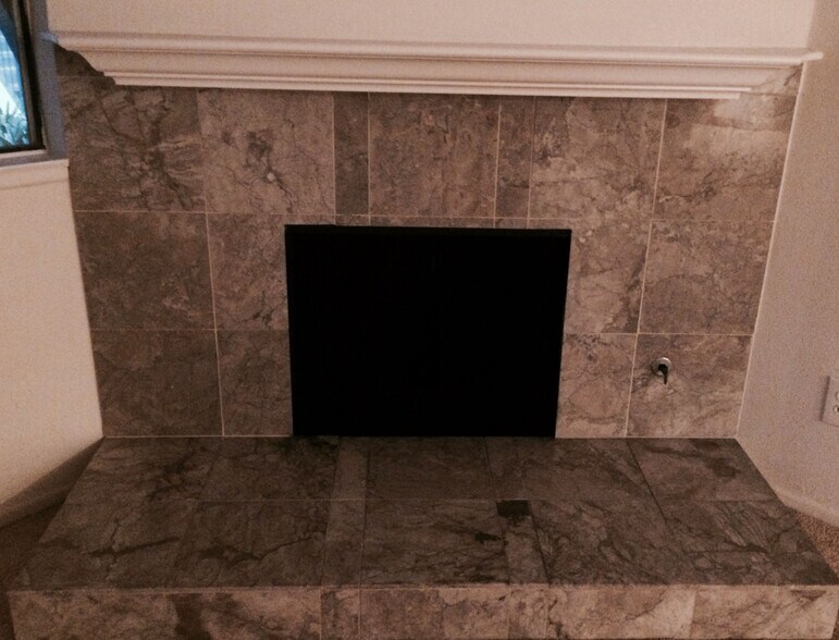 Wood burning fireplace - 2424 Santa Ana Ave