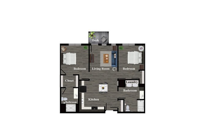 Floorplan - Vue Pointe Apartments