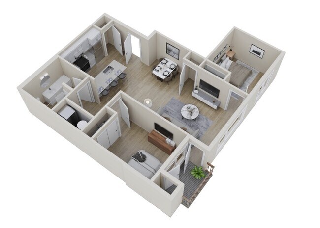 Floorplan - Walnut Trail Apartments