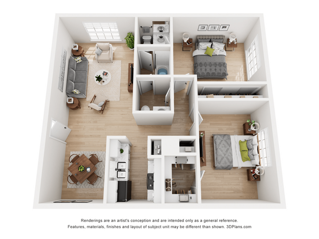 Floorplan - Dwell @ 1600 - College Station