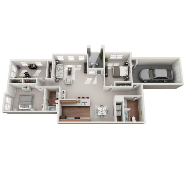 Floorplan - Ravello Townhomes
