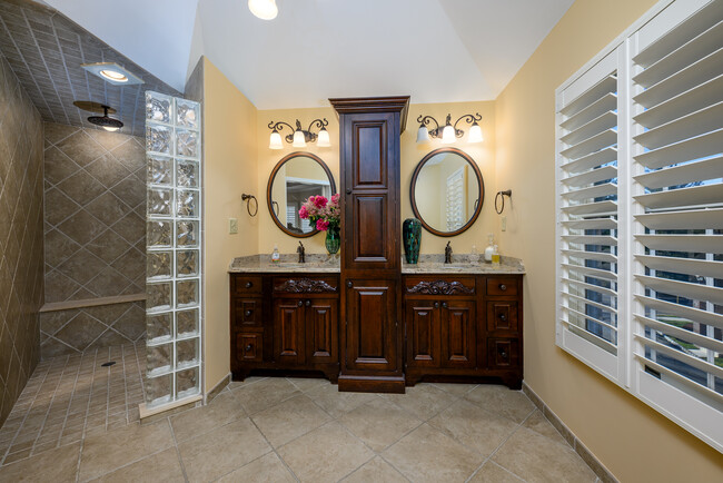 Primary Bath- Dual Vanities - 2 Sevell Cir