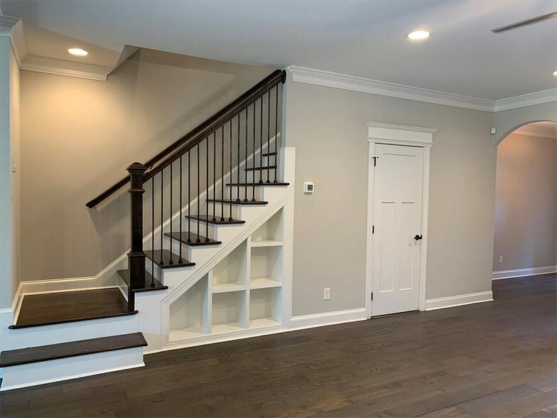 Stairway and door for Half Bath - 1045 Presidents Ln
