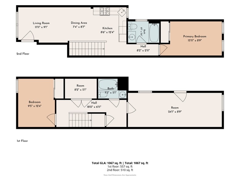 Floor Plans - All Floors - 2612 Ellsworth St