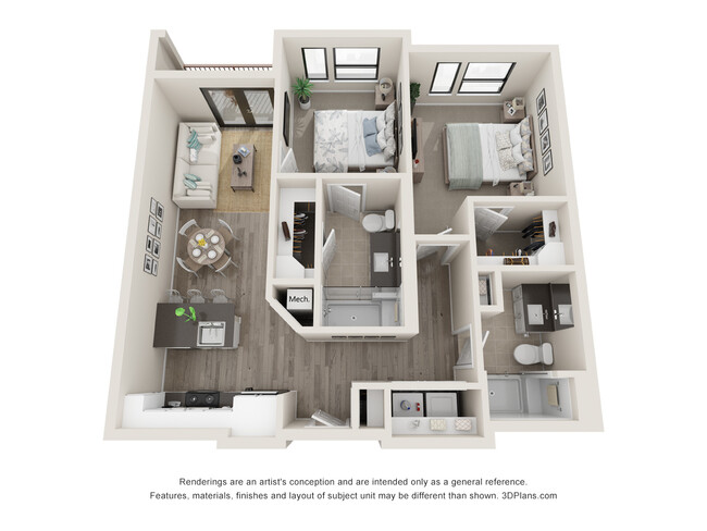 Floorplan - Durham Heights