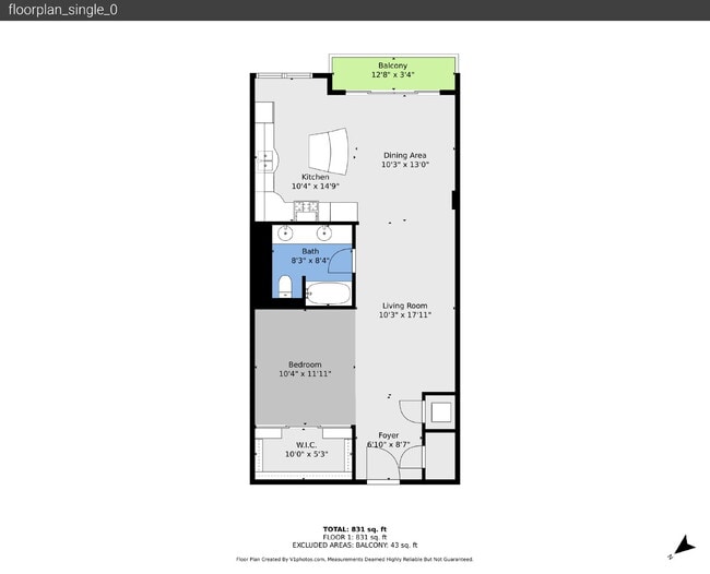 Building Photo - $1,850, 1 bed, 1.5 bath located in Denver ...