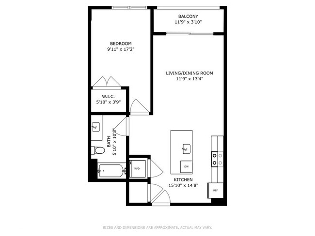 Floorplan - Green Park Apartments