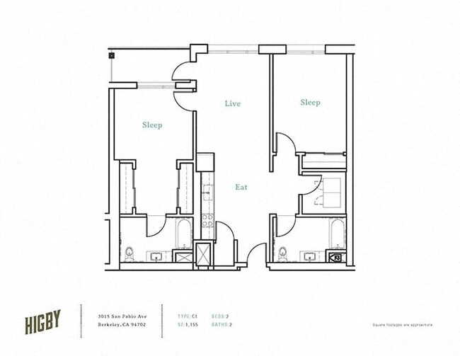 Floorplan - Aquatic Higby