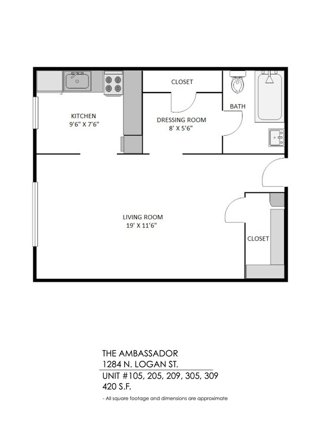 Floorplan - The Ambassador