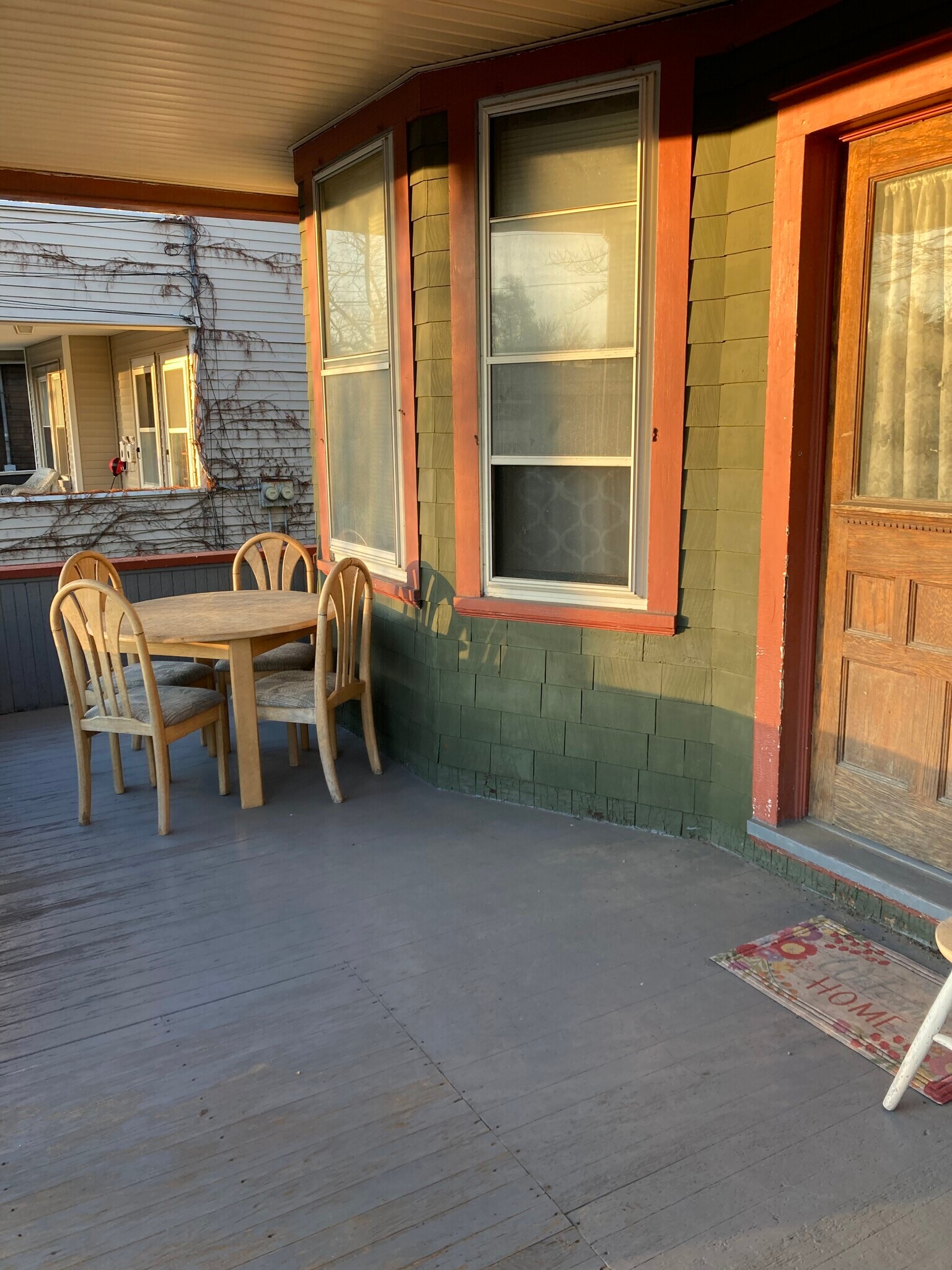 Front sitting porch - 1237 Western Ave