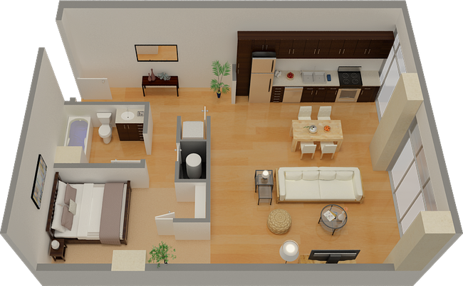 Floorplan - 800J Lofts