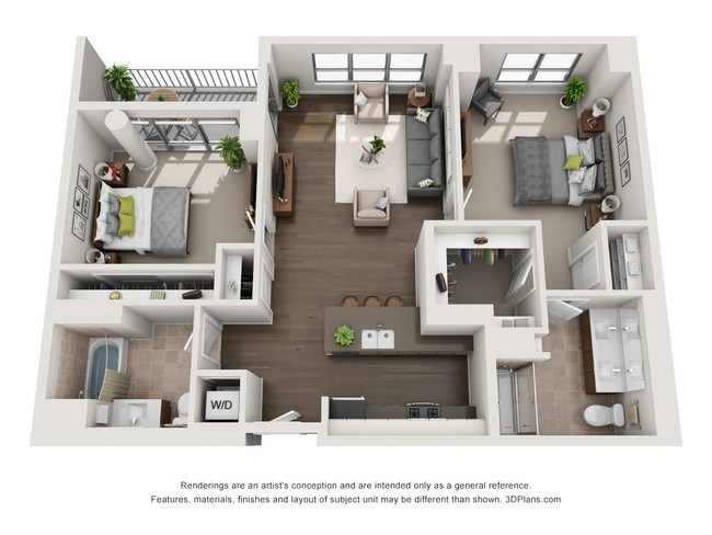 Floorplan - The Madison at Racine