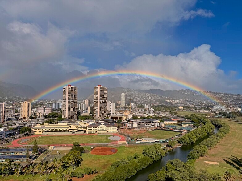 View from apartment - 2211 Ala Wai Blvd