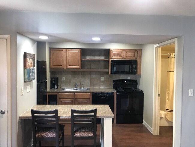 Studio kitchen - Main Street Residences