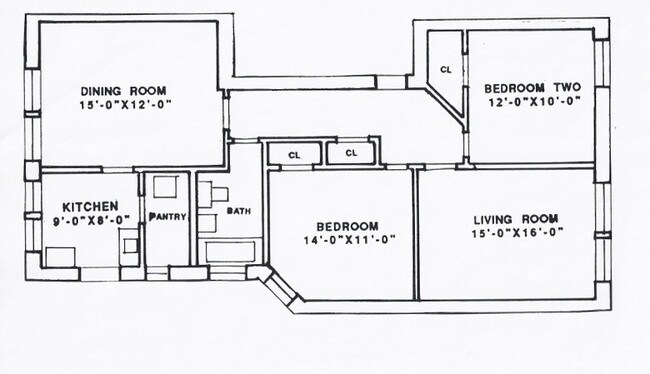 Floorplan - 437-59 W. Belmont Ave.