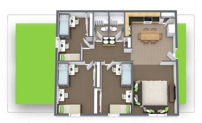 Floorplan - The Pines Apartments