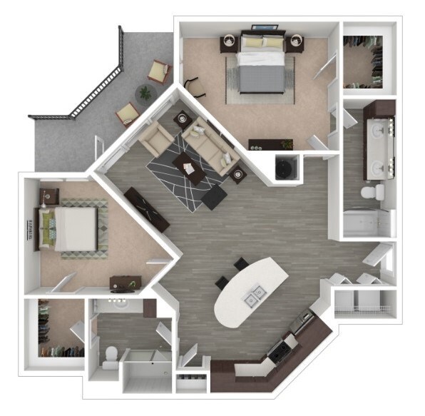 Floorplan - Centric LoHi by Windsor