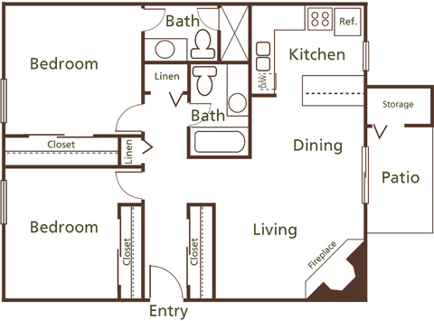 Floorplan - Sterling Sahara