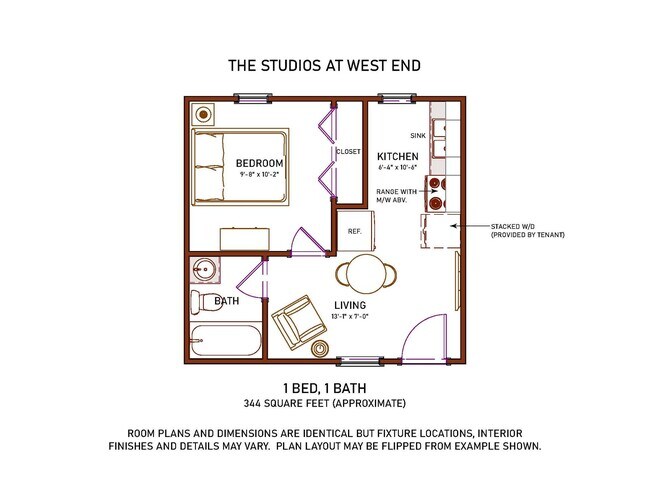 Floorplan - Studios at West End