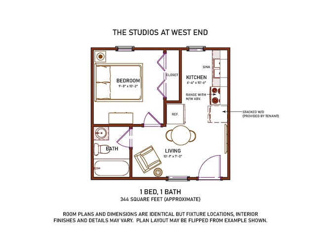 Floorplan - Summit St Apartments