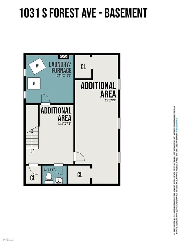 Floorplan - 1031 S Forest Ave