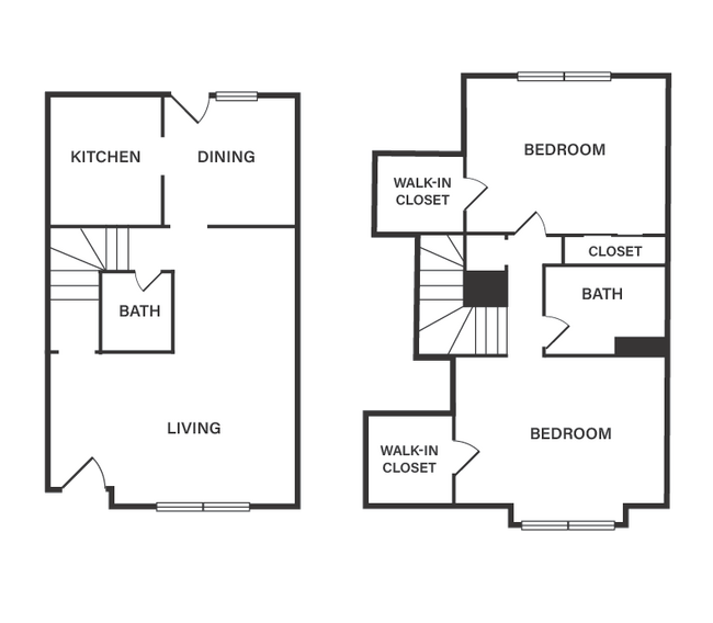 Floorplan - Flats at Brentwood