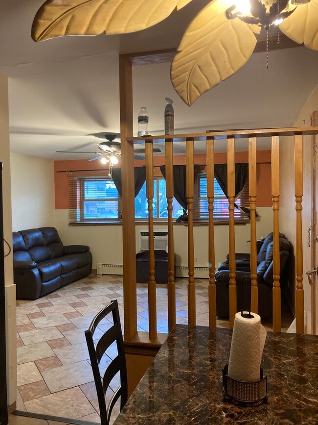 Living Room seen from kitchen - 520 N Wolf Rd