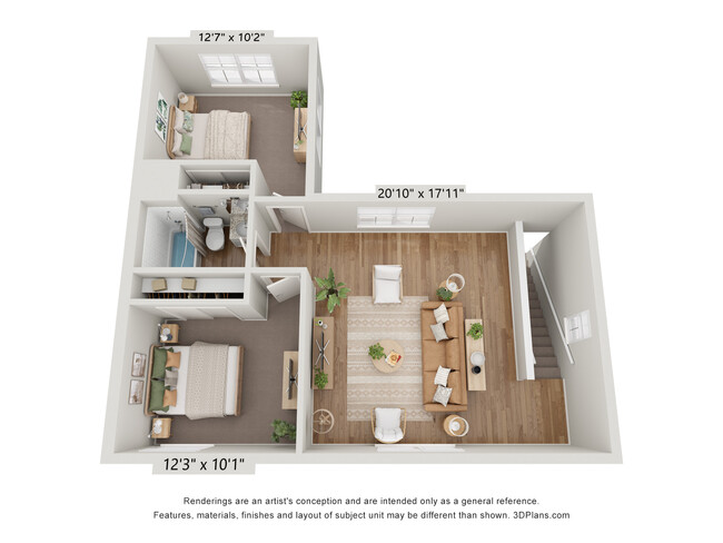 C1 Townhome - Algerita (2nd Floor) - Cadia Queen Creek