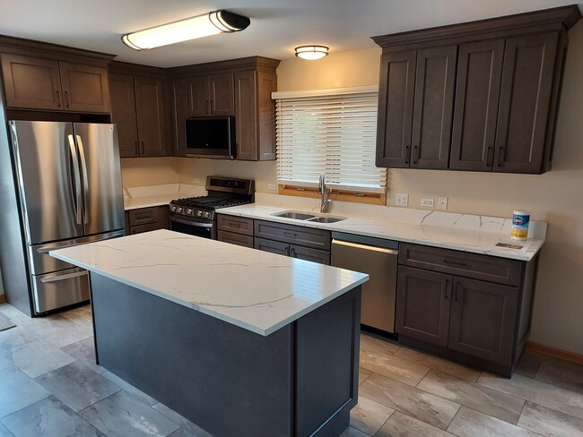 All new kitchen, Quartz tops, LG appliances - Refrigerator, Gas Range, MicroHood, DW, new cabinets - 805 S McKinley Ave