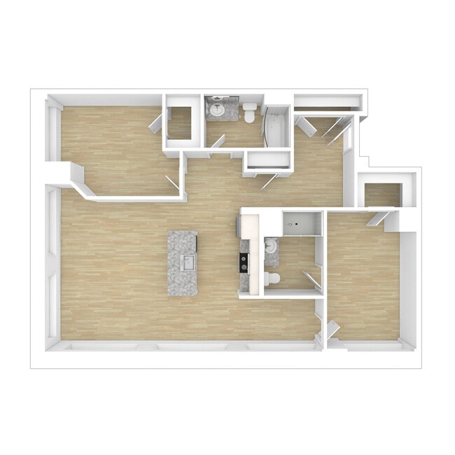 Floorplan - Residences at Mill 8 and 10 (A 55+ Senior Community)