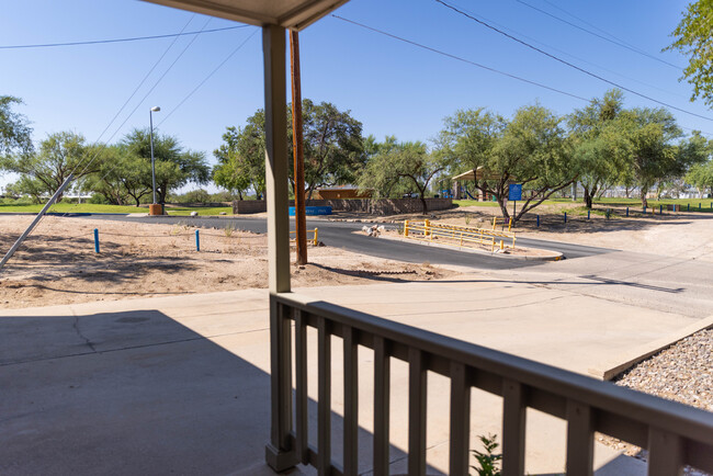 View of park from front porch. - 4860 N 15th Pl