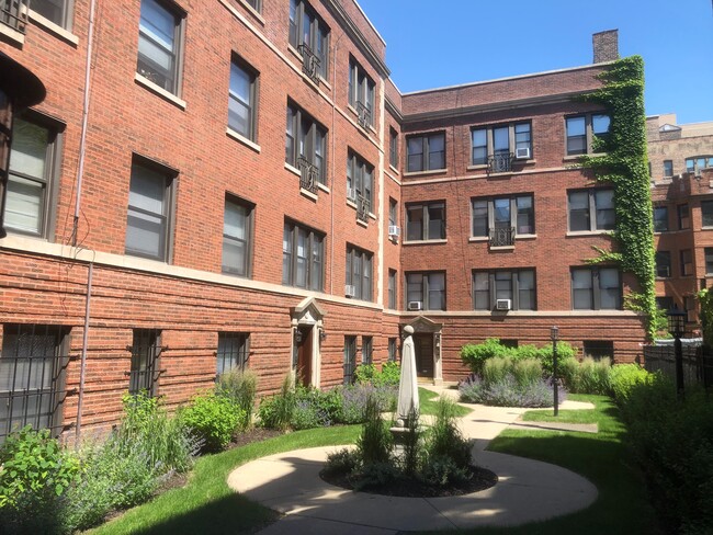 Nicely Landscaped Courtyard - 1360-64 E. 52nd St.