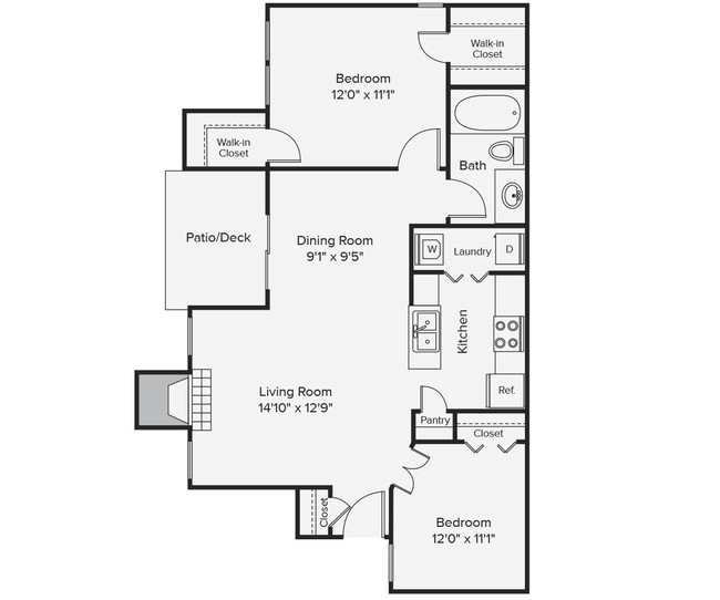 Floorplan - Archstone Redmond Lakeview