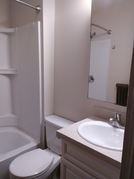 new fixtures in the bathroom - 3210 Main St