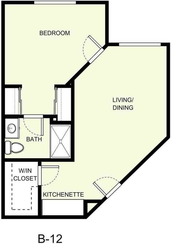 Floor Plan B-12 - Pearl Crossing