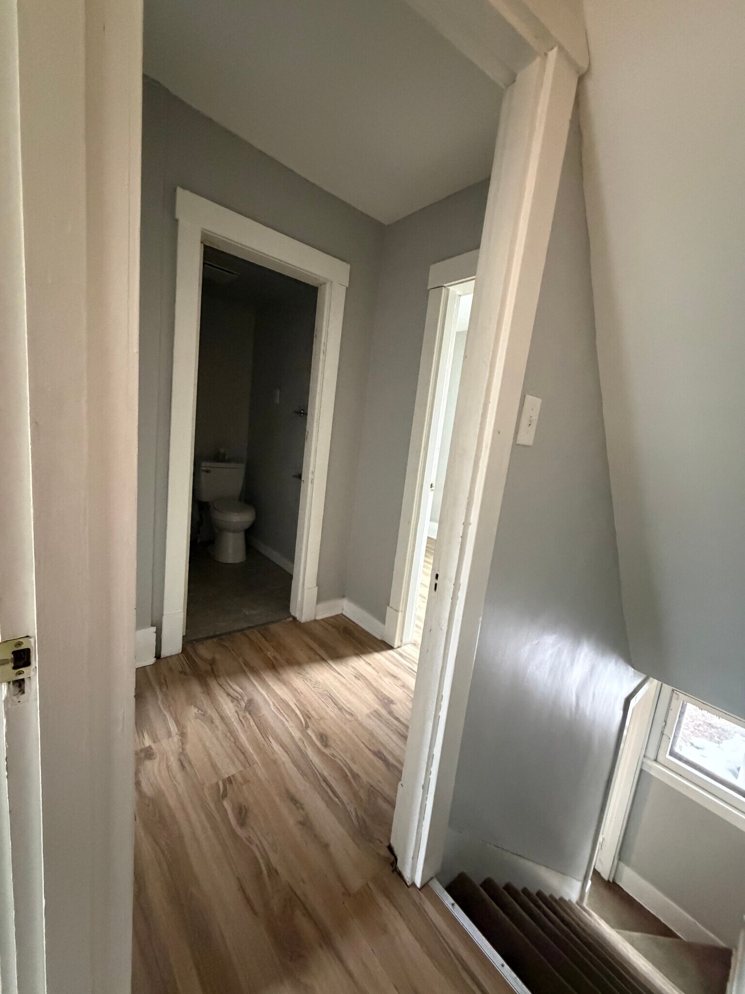 upstairs hallway - 1305 Airbrake Ave